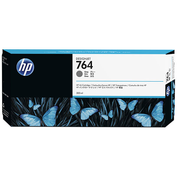 HP 764 300-ml Gray DesignJet Ink Cartridge (C1Q18A)