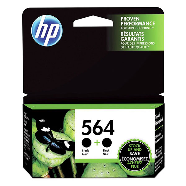 HP 564 2-pack Black