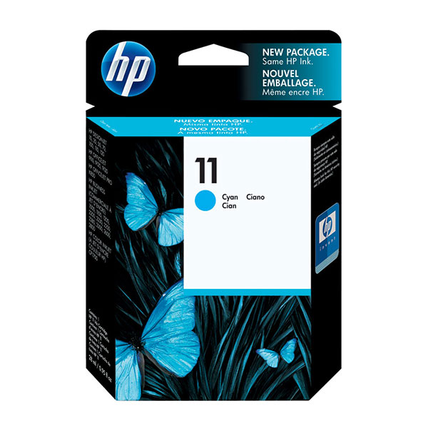 HP 11 Ink Cartridge, Cyan (C4836A)