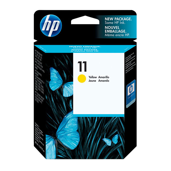 HP 11 ink cartridge Yellow 28 ml 2550 pages