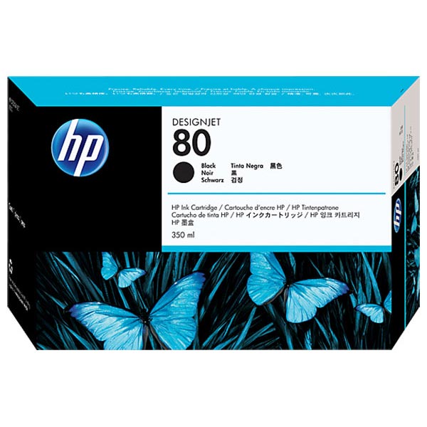 HP 80 ink cartridge Black 350 ml