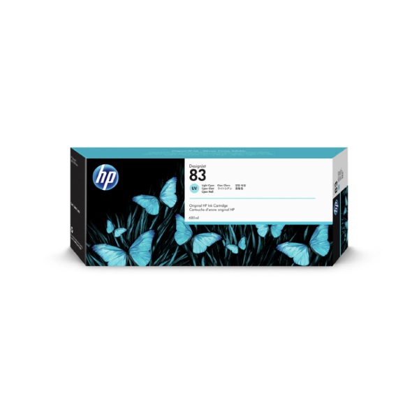 HP 83 ink cartridge Light Cyan 680 ml