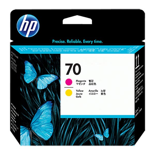 HP 70 Magenta and Yellow DesignJet Printhead (C9406A)