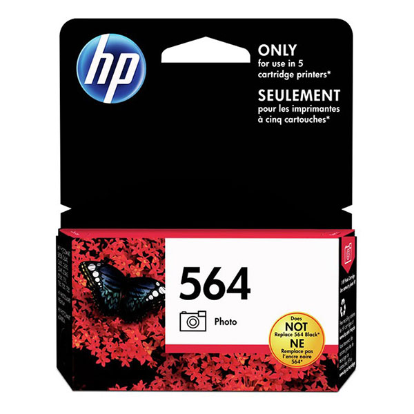 HP 564 Ink Cartridge, Photo (CB317WN)