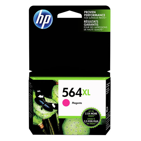 HP 564XL Ink Cartridge, Magenta (CB324WN)