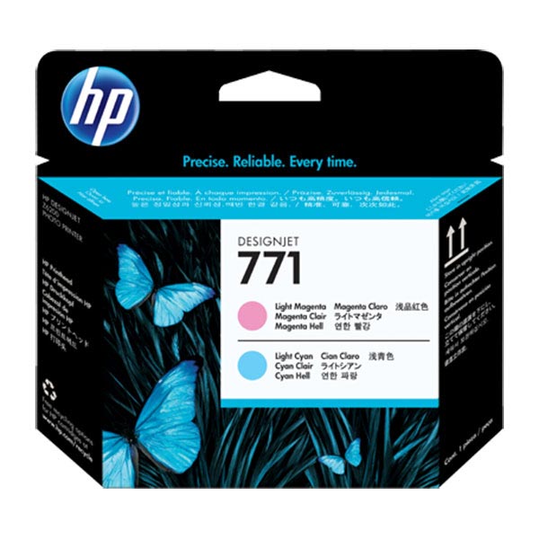 HP 771 Light Magenta/Light Cyan DesignJet Printhead (CE019A)
