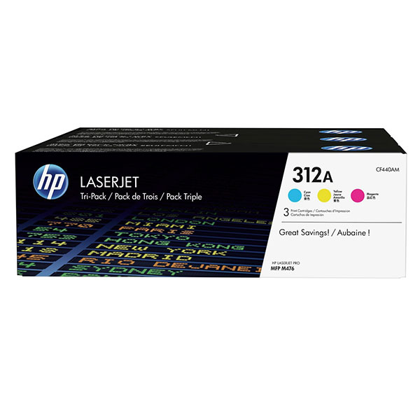 HP 312A CMY Cartridge 27000 pages Cyan Magenta Yellow