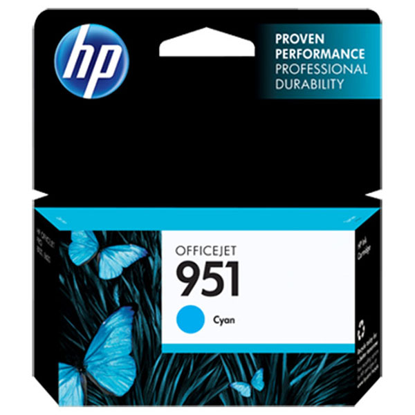 HP 951 Ink Cartridge, Cyan (CN050AN)