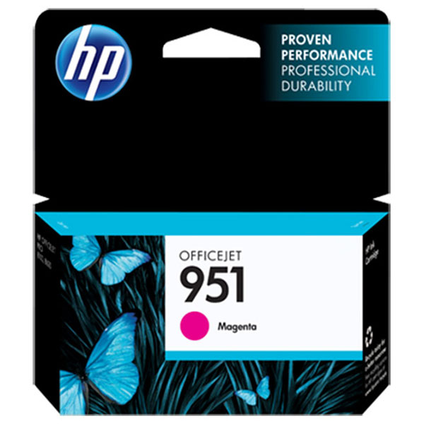 HP 951 Ink Cartridge, Magenta (CN051AN)