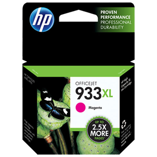 HP 933XL Ink Cartridge, Magenta (CN055AN)