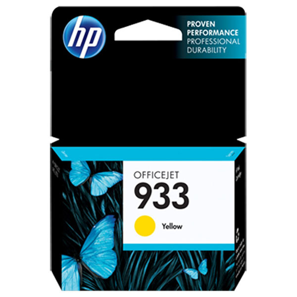 HP 933 Ink Cartridge, Yellow (CN060AN)