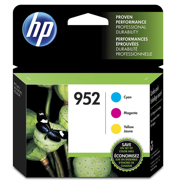 HP 952 Color Combo 3-Pack ink cartridge Cyan Magenta Yellow 700 pages