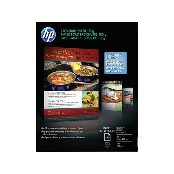 HP Brochure Paper 180g inkjet paper Gloss