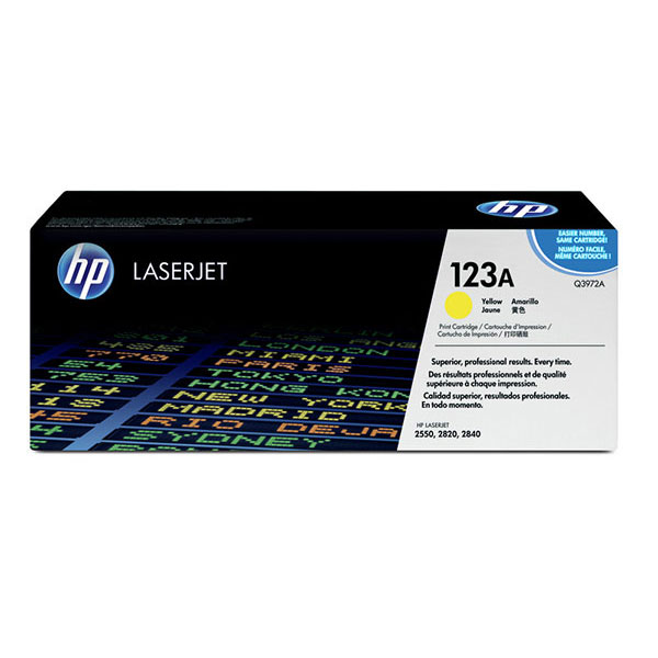 HP 123A Laser cartridge 2000 pages Yellow