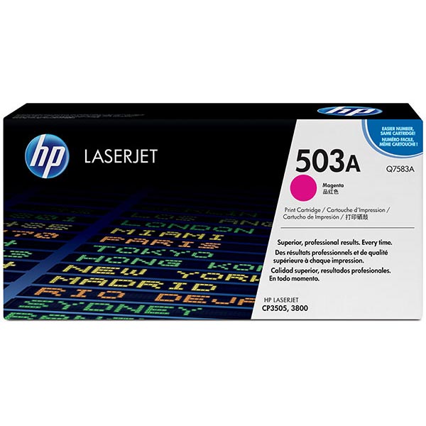 HP 503A (Q7583A) Toner Cartridge, Magenta