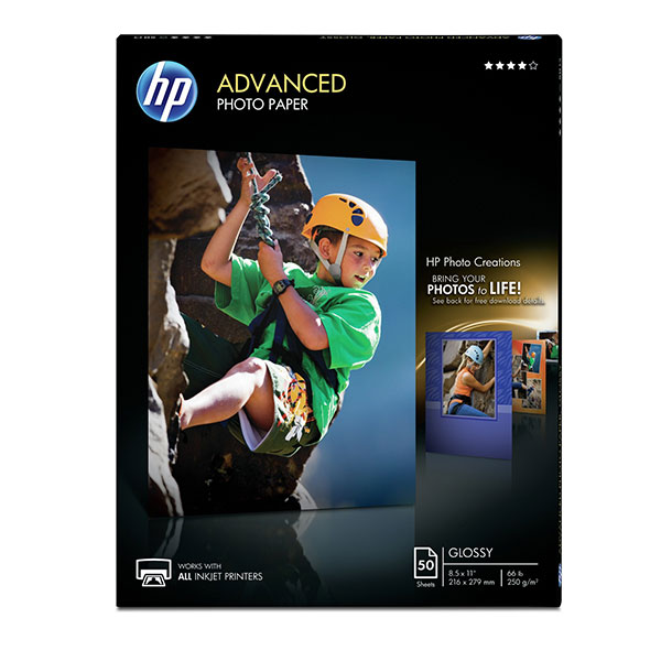 HP Q7853A photo paper White Gloss