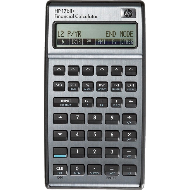 HP 17BIIPlus Business Financial Calculator