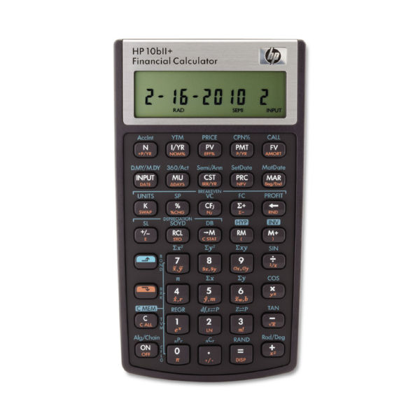 10bII+ Financial Calculator, 12-Digit LCD