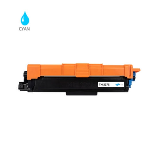 RPL Replacement for Brother Remanufactured TN-227C Cyan Toner Cartridge