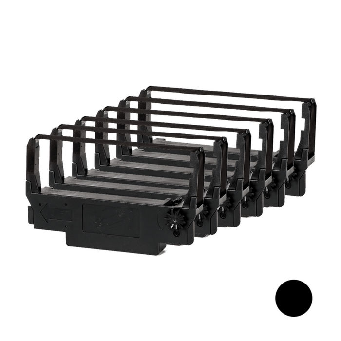 RPL Brand For Epson ERC-30B Black POS Ribbon 6 Pack