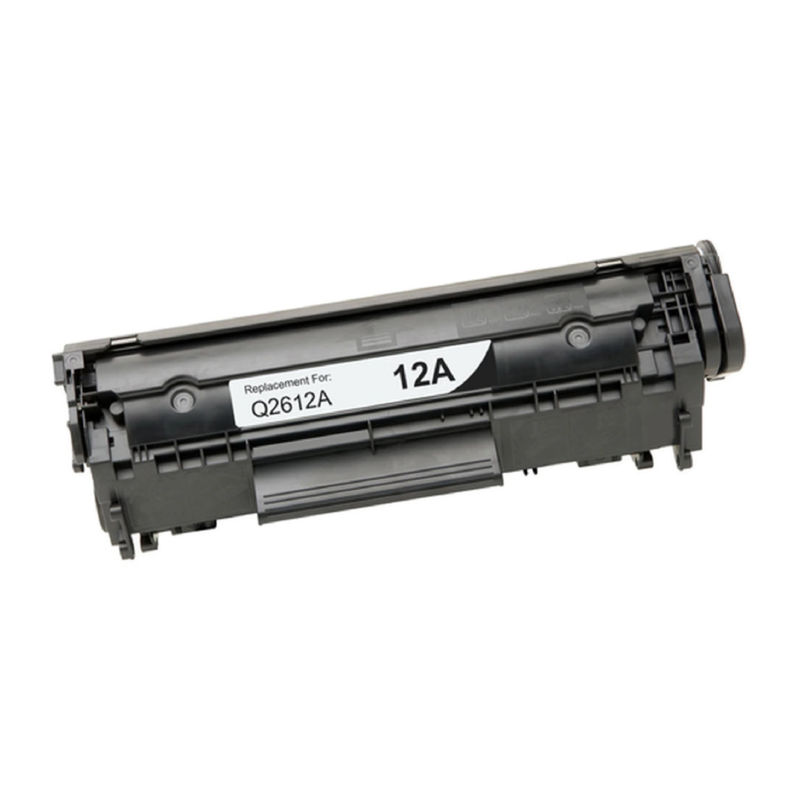 RPL Replacement for HP Q2612A (HP 12A) Black MICR Toner Cartridge