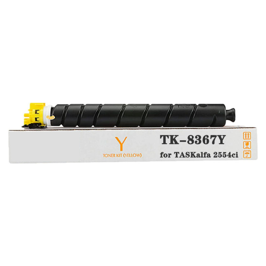 RPL Replacement for Kyocera Compatible TK-8367Y 1T02YPAUS0 Yellow Toner Cartridge