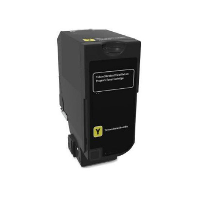 RPL Replacement for Lexmark 74C1HY0 Yellow Toner Cartridge
