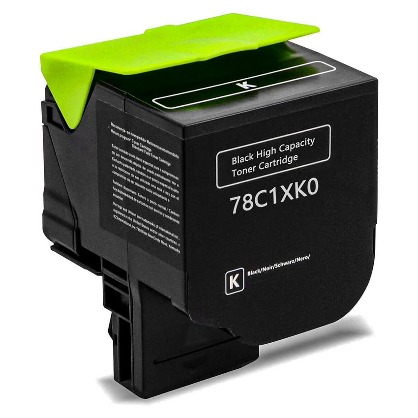RPL Replacement for Lexmark 78C1XK0 toner cartridge Laser cartridge 8500 pages Black