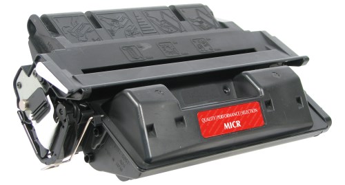 High Capacity Black MICR Toner Cartridge compatible with the HP (MICR) C4127X
