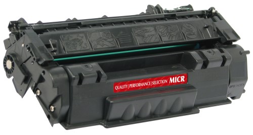 Black MICR Toner Cartridge compatible with the HP (MICR) Q5949A