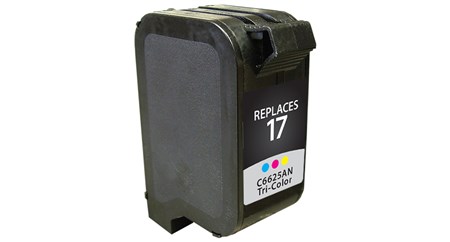 HP C6625AN (HP 17) Tri-Color Inkjet Cartridge