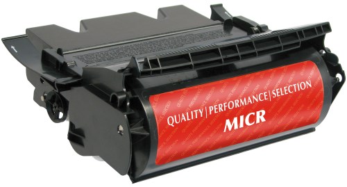 Black MICR Toner Cartridge compatible with the STI-204063H - 012A9854 15K Yield