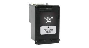 HP 74 Standard Yield Black Inkjet Cartridge (HP CB335WN)