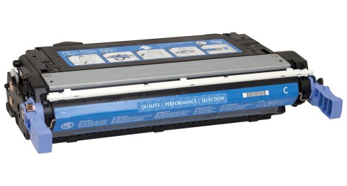 Cyan Toner Cartridge compatible with the HP CB401A