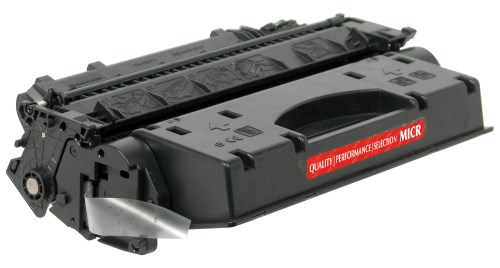 High Capacity Black MICR Toner Cartridge compatible with the HP (MICR) CE505X