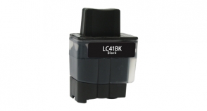 Black Inkjet Cartridge compatible with the Brother LC-41BK