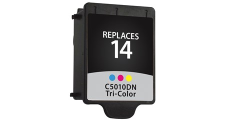 Color Inkjet Cartridge compatible with the HP (HP14) C5010DN