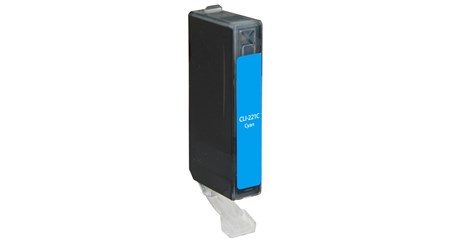 Cyan Inkjet Cartridge compatible with the Canon (CLI-221C) 2947B001