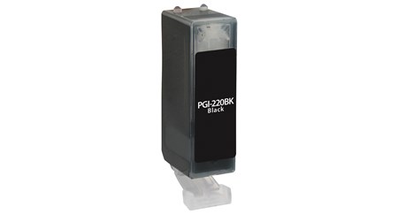 Black Inkjet Cartridge compatible with the Canon PGI-220B PGI220