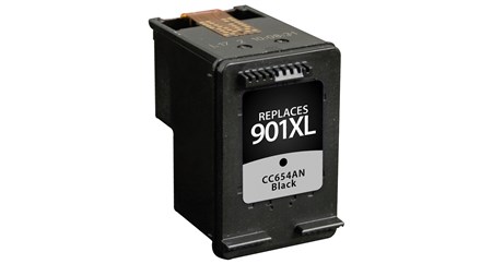 HP 901XL Black Ink Cartridge (HP CC654AN)