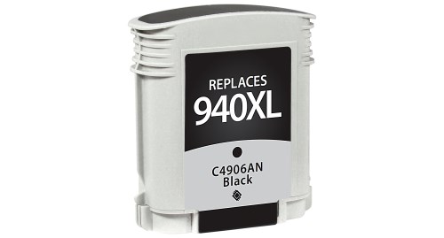 Black Inkjet Cartridge compatible with the HP (HP 940XL) C4906AN (2200 page yield)