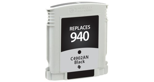 Black Inkjet Cartridge compatible with the HP (HP 940) C4902AN