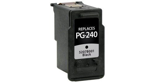 Black Inkjet Cartridge compatible with the Canon PG-240 , 5207B001