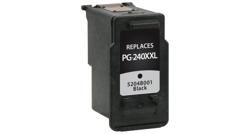 Black Inkjet Cartridge compatible with the Canon PG-240XXL , 5204B001