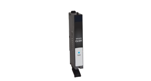 Cyan Inkjet Cartridge compatible with the Canon CLI-251C