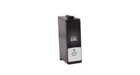 Dell 331-7377, 331-7689 , Series 31, 32, 33, 34 High Yield Black Inkjet Cartridge