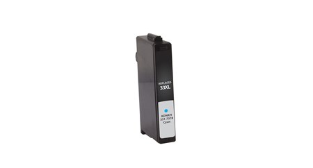 High Yield Cyan Inkjet Cartridge compatible with the Dell 331-7378  331-7691