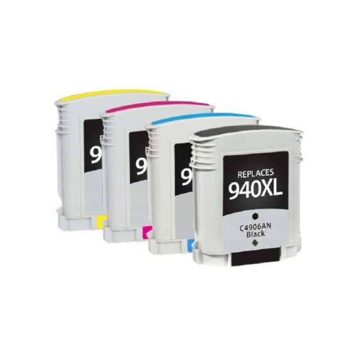 HP C4903AN, C4907AN, C4904AN (HP 940XL) 3 Pack Cyan,Magenta,Yellow Inkjet Cartridge Set