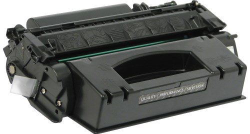 High Capacity Black Toner Cartridge compatible with the HP (HP53X) Q7553X
