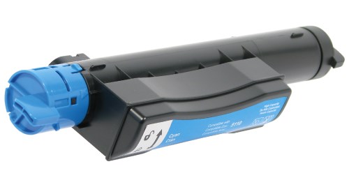 High CapacityCyan Toner Cartridge compatible with the Dell 310-7891